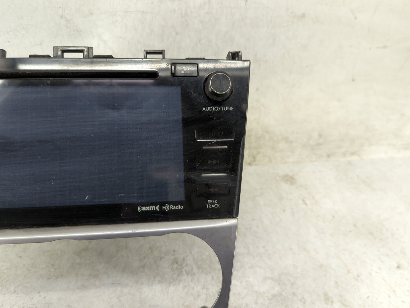 2016 Subaru Impreza Radio AM FM Cd Player Receiver Replacement P/N:86271FJ650 139000-1090G101 Fits OEM Used Auto Parts - Oem