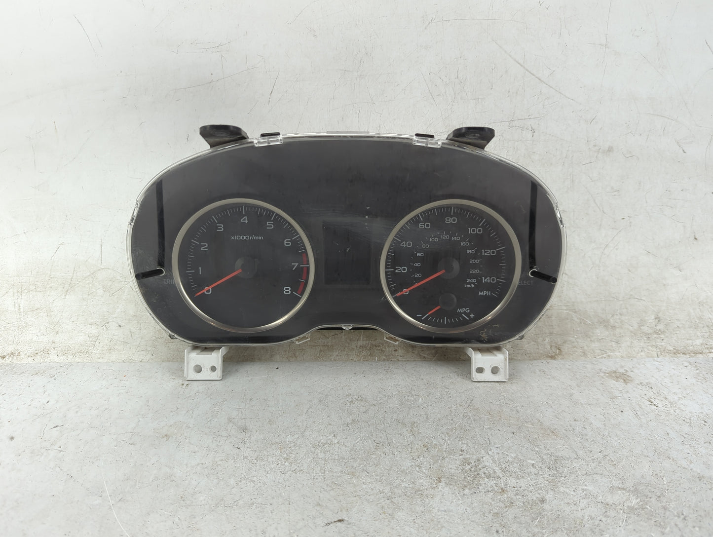 2016 Subaru Impreza Instrument Cluster Speedometer Gauges P/N:85004AJ160 0440401 Miles: Fits OEM Used Auto Parts - Oemusedau