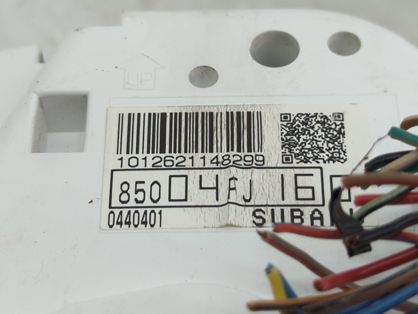 2016 Subaru Impreza Instrument Cluster Speedometer Gauges P/N:85004AJ160 0440401 Miles: Fits OEM Used Auto Parts - Oemusedau