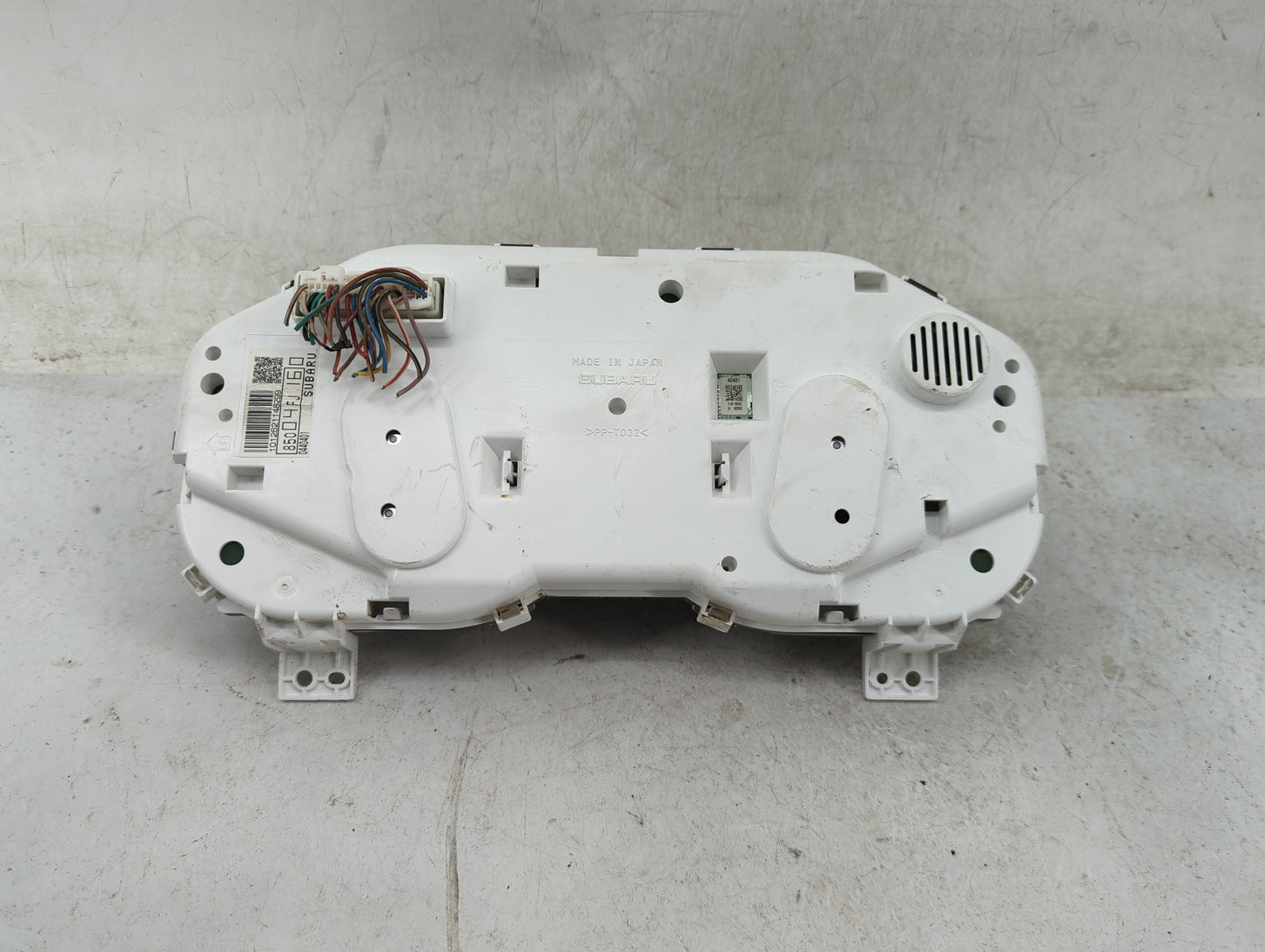2016 Subaru Impreza Instrument Cluster Speedometer Gauges P/N:85004AJ160 0440401 Miles: Fits OEM Used Auto Parts - Oemusedau
