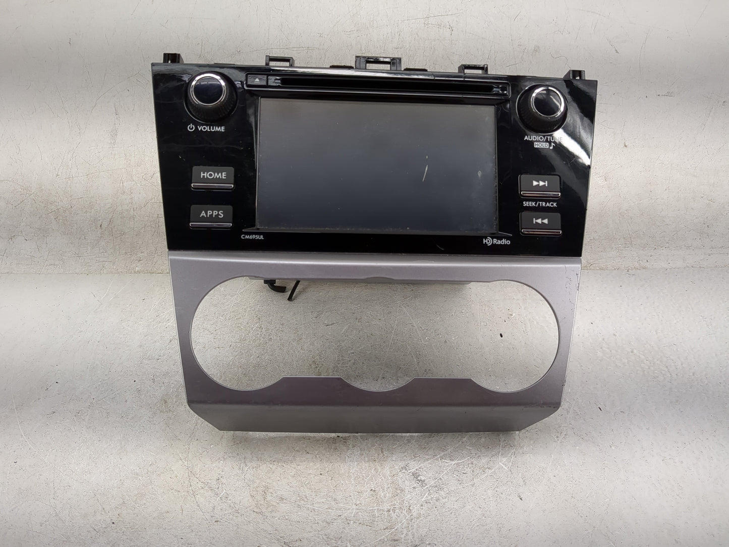 2016 Subaru Impreza Radio AM FM Cd Player Receiver Replacement P/N:86201FJ690 PF-3678, CM695UL Fits OEM Used Auto Parts - Oe