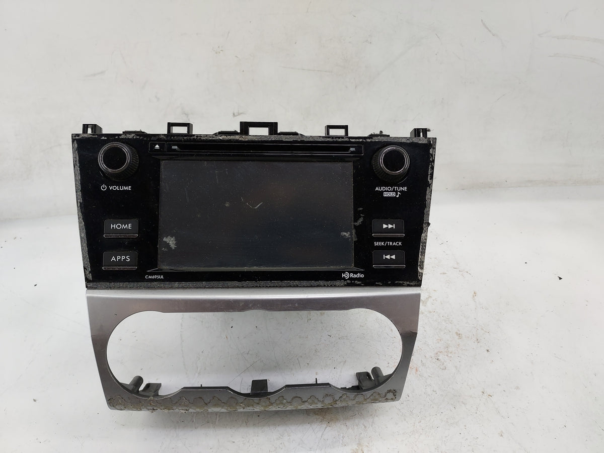 2016 Subaru Impreza Radio AM FM Cd Player Receiver Replacement P/N:86201FJ690 PF-3678, CM695UL Fits OEM Used Auto Parts - Oe