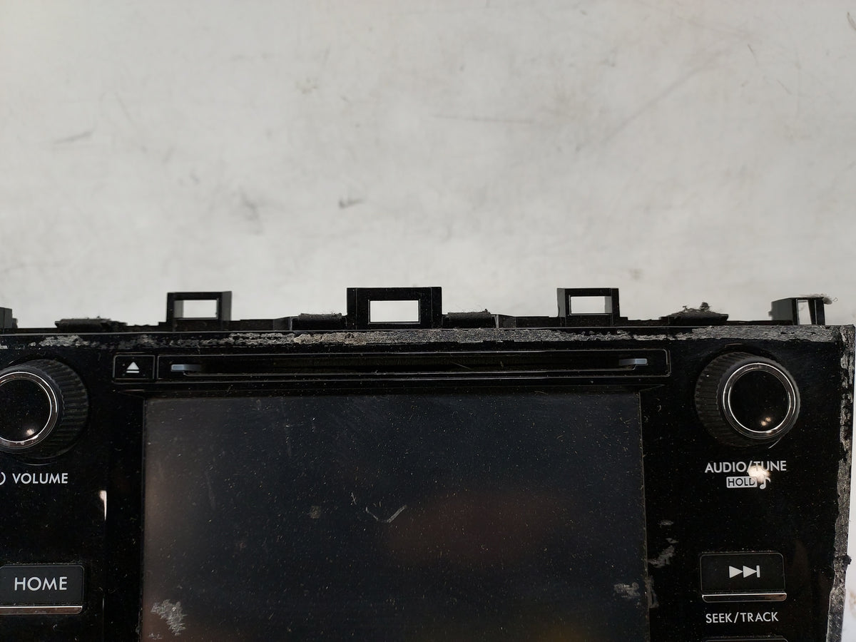 2016 Subaru Impreza Radio AM FM Cd Player Receiver Replacement P/N:86201FJ690 PF-3678, CM695UL Fits OEM Used Auto Parts - Oe