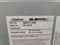 2016 Subaru Impreza Radio AM FM Cd Player Receiver Replacement P/N:86201FJ690 PF-3678, CM695UL Fits OEM Used Auto Parts - Oe