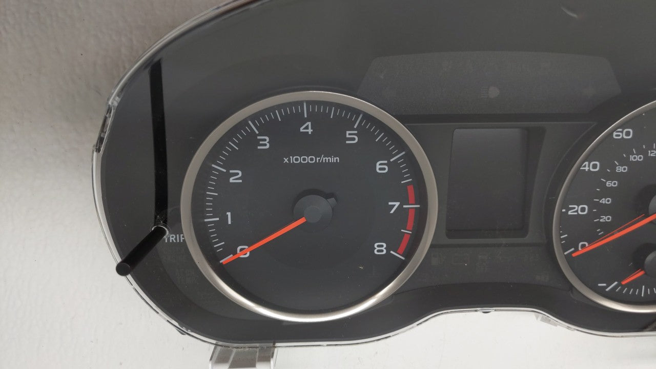 2016 Subaru Impreza Instrument Cluster Speedometer Gauges P/N:85004FJ160 8500IFJ580 Fits OEM Used Auto Parts - Oemusedautopa