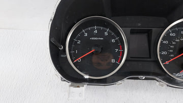2016 Subaru Impreza Instrument Cluster Speedometer Gauges P/N:85004FJ160 8500IFJ580 Fits OEM Used Auto Parts