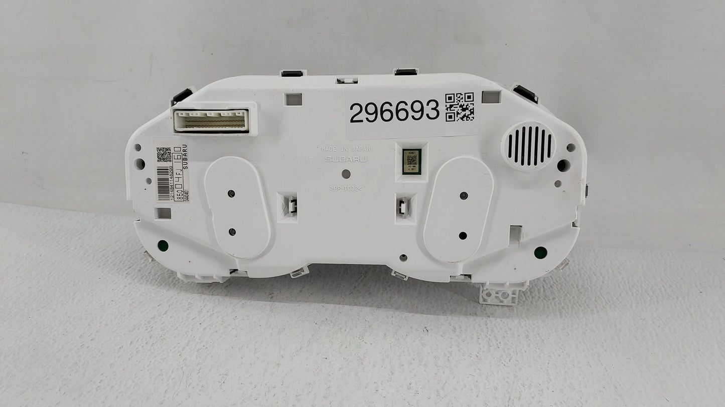 2016 Subaru Impreza Instrument Cluster Speedometer Gauges P/N:85004FJ160 8500IFJ580 Fits OEM Used Auto Parts - Oemusedautopa