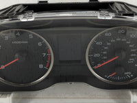 2016 Subaru Impreza Instrument Cluster Speedometer Gauges P/N:85004FJ160 Fits OEM Used Auto Parts - Oemusedautoparts1.com