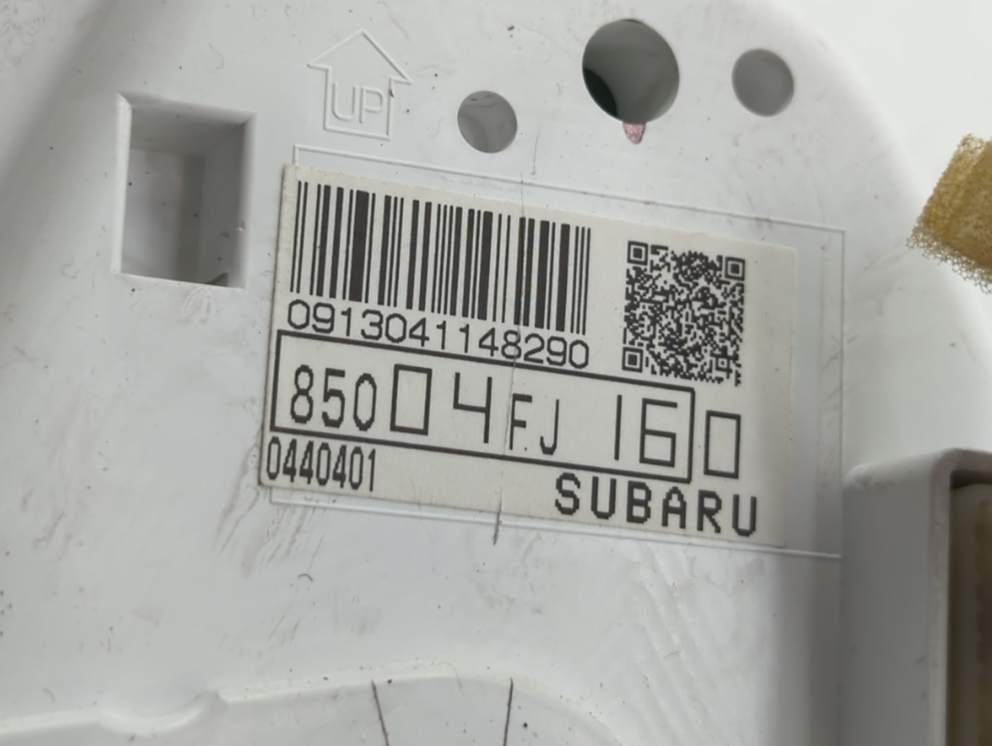 2016 Subaru Impreza Instrument Cluster Speedometer Gauges P/N:85004FJ160 Fits OEM Used Auto Parts - Oemusedautoparts1.com