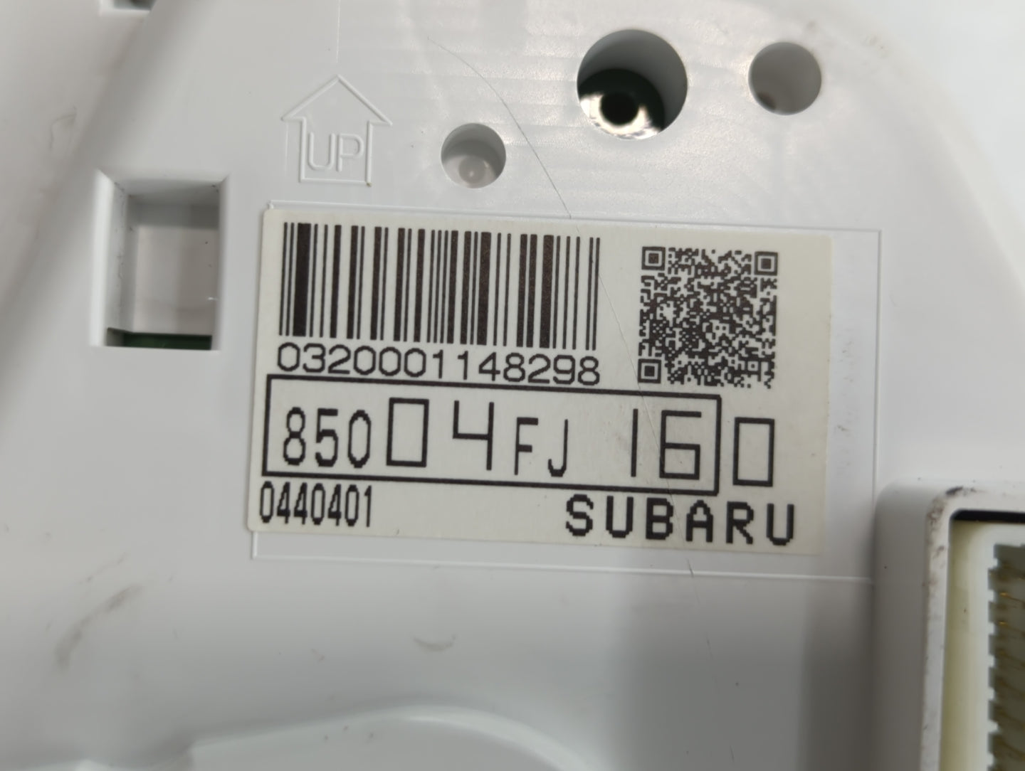 2016 Subaru Impreza Instrument Cluster Speedometer Gauges P/N:85004FJ160 8500IFJ580 Fits OEM Used Auto Parts - Oemusedautopa