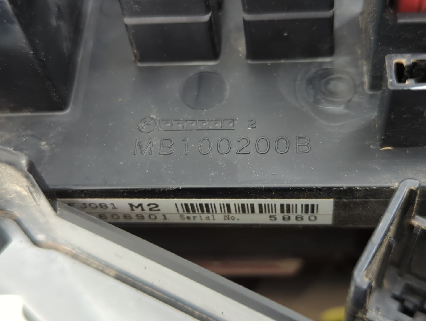 2016 Subaru Impreza Fusebox Fuse Box Panel Relay Module P/N:MB100200B Fits OEM Used Auto Parts - Oemusedautoparts1.com