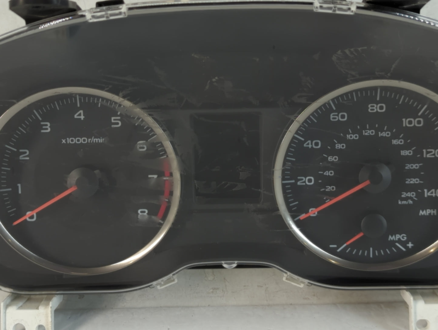 2016 Subaru Impreza Instrument Cluster Speedometer Gauges P/N:85004FJ160 Fits OEM Used Auto Parts - Oemusedautoparts1.com