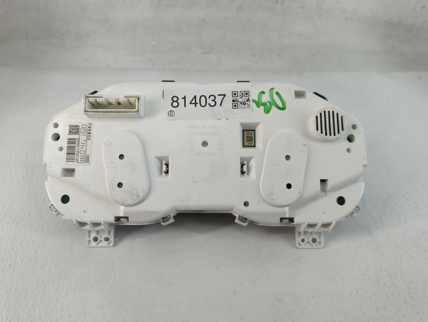 2016 Subaru Impreza Instrument Cluster Speedometer Gauges P/N:85004FJ160 Fits OEM Used Auto Parts - Oemusedautoparts1.com