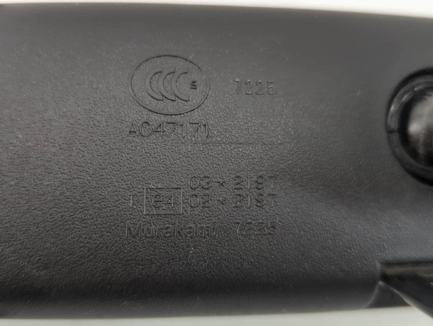 2012-2016 Subaru Impreza Interior Rear View Mirror Replacement OEM P/N:A047171 Fits OEM Used Auto Parts - Oemusedautoparts1.