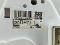 2016 Subaru Impreza Instrument Cluster Speedometer Gauges P/N:85004FJ160 8500IFJ580 Fits OEM Used Auto Parts - Oemusedautopa