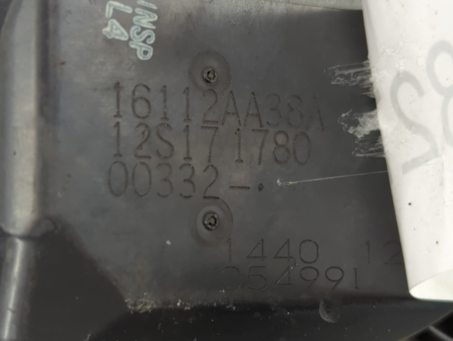 2013-2019 Subaru Legacy Throttle Body P/N:16112AA38A Fits Fits 2013 2014 2015 2016 2017 2018 2019 OEM Used Auto Parts - Oemu