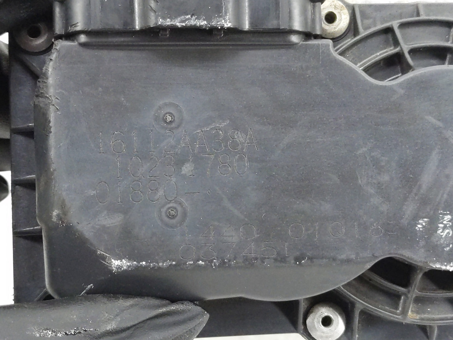 2013-2019 Subaru Legacy Throttle Body P/N:16112AA38A Fits Fits 2013 2014 2015 2016 2017 2018 2019 OEM Used Auto Parts - Oemu