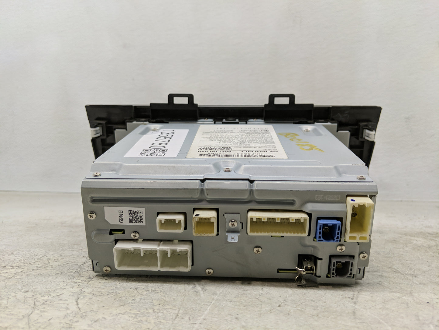 2016 Subaru Legacy Radio AM FM Cd Player Receiver Replacement P/N:86271AL69A Fits OEM Used Auto Parts - Oemusedautoparts1.co