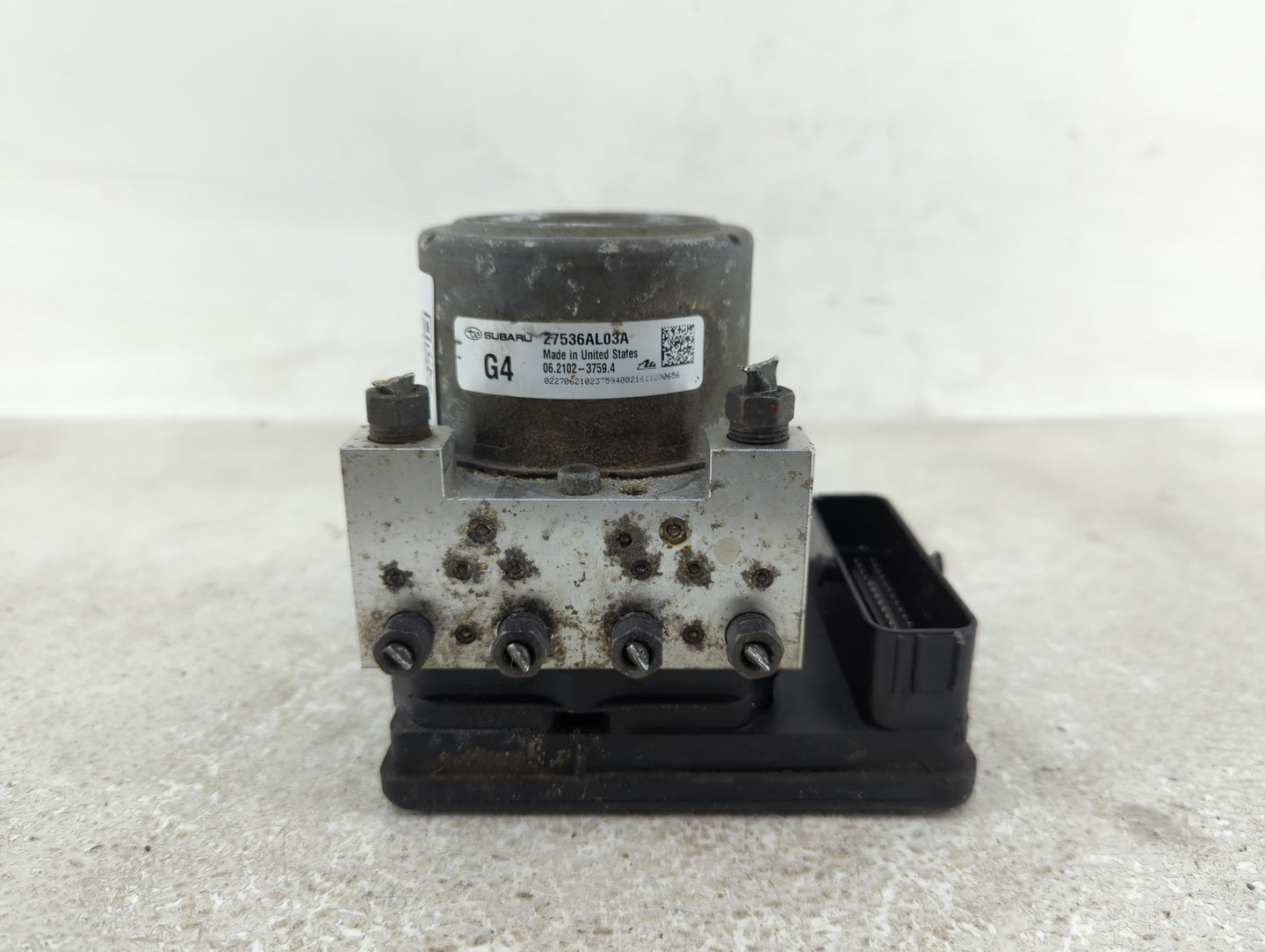 2016 Subaru Legacy ABS Pump Control Module Replacement P/N:27536AL03A Fits OEM Used Auto Parts - Oemusedautoparts1.com