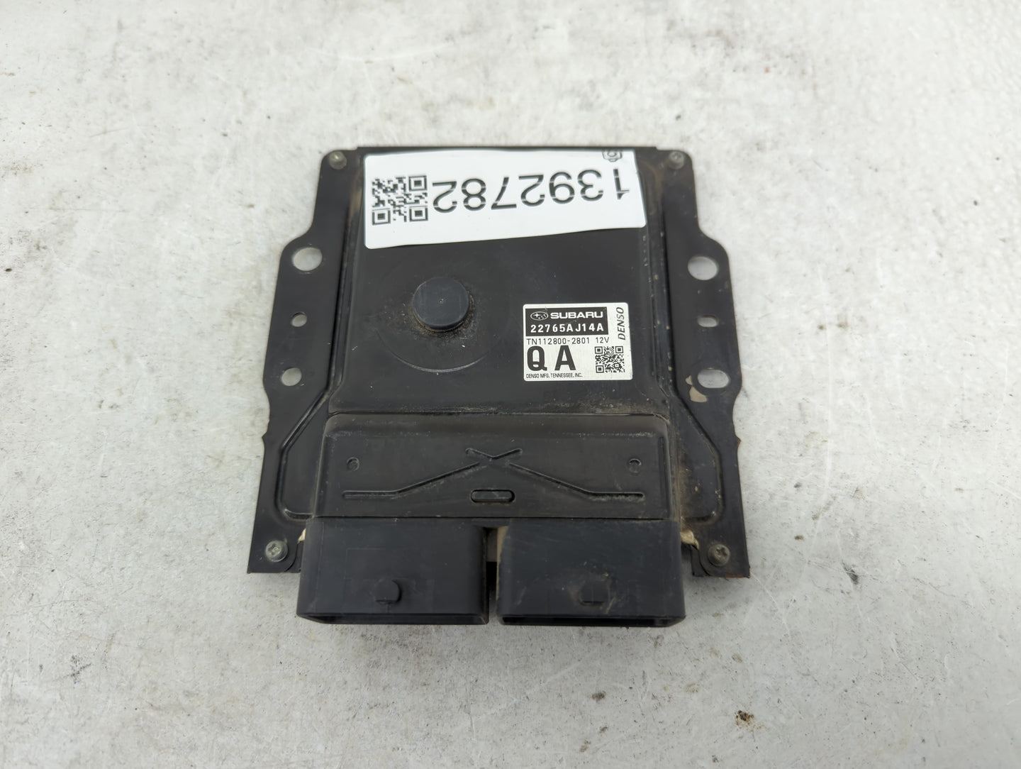 2016 Subaru Legacy PCM Engine Control Computer ECU ECM PCU OEM P/N:TN112800-2801 22765AJ14A Fits OEM Used Auto Parts - Oemus
