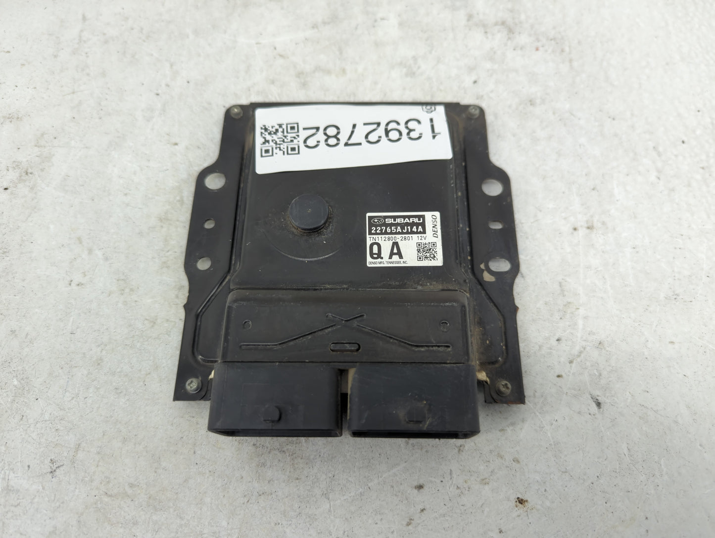 2016 Subaru Legacy PCM Engine Control Computer ECU ECM PCU OEM P/N:TN112800-2801 22765AJ14A Fits OEM Used Auto Parts - Oemus