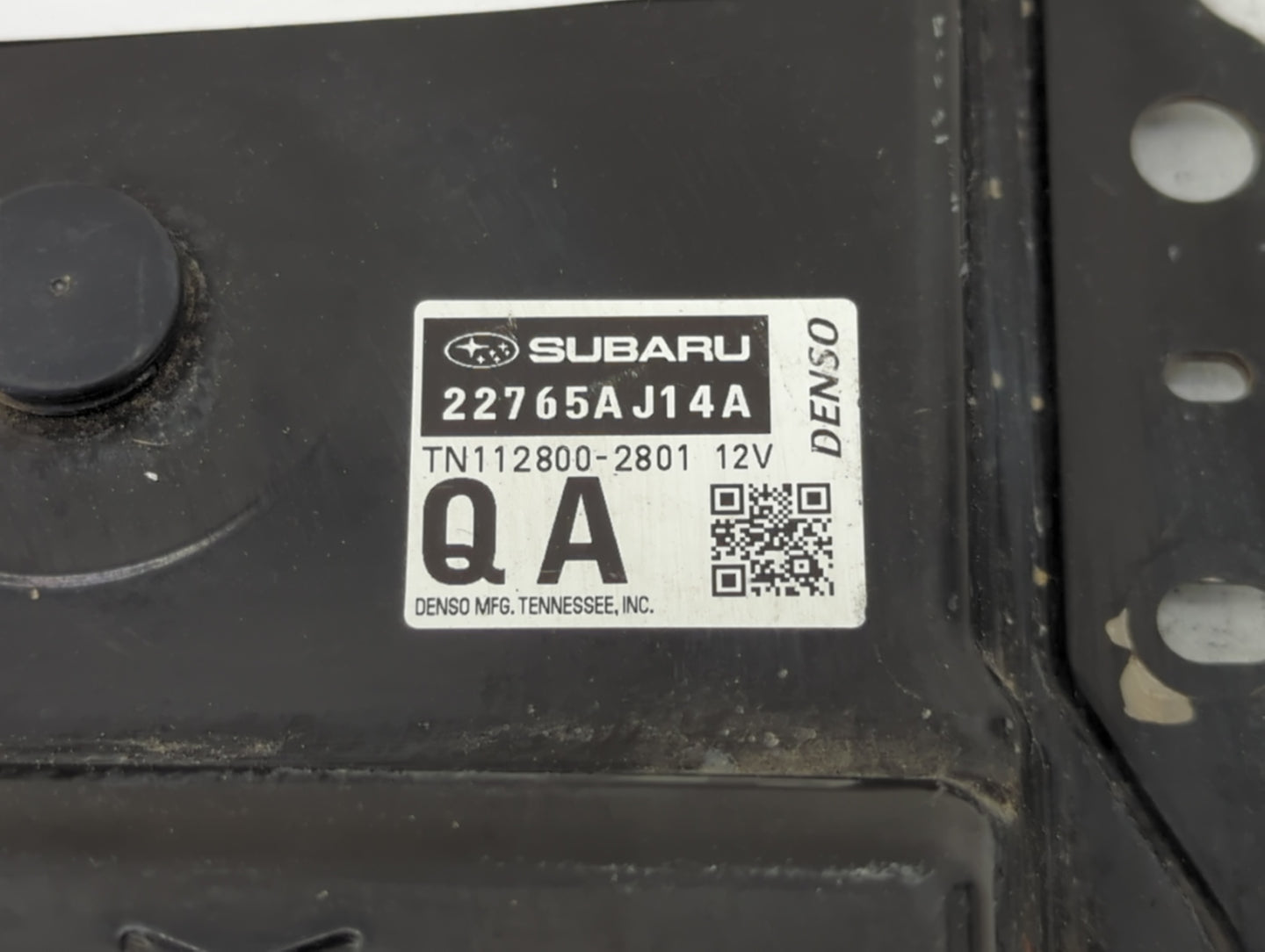 2016 Subaru Legacy PCM Engine Control Computer ECU ECM PCU OEM P/N:TN112800-2801 22765AJ14A Fits OEM Used Auto Parts - Oemus