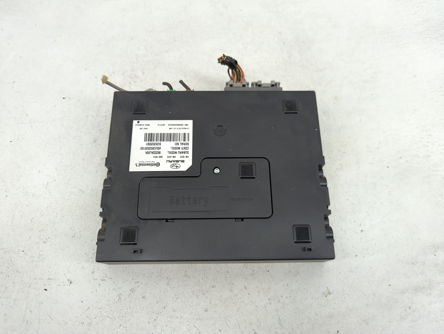 2016 Subaru Legacy Radio AM FM Cd Player Receiver Replacement P/N:86222AL00A ASUCB02020100, LHJ-LNAD Fits OEM Used Auto Part