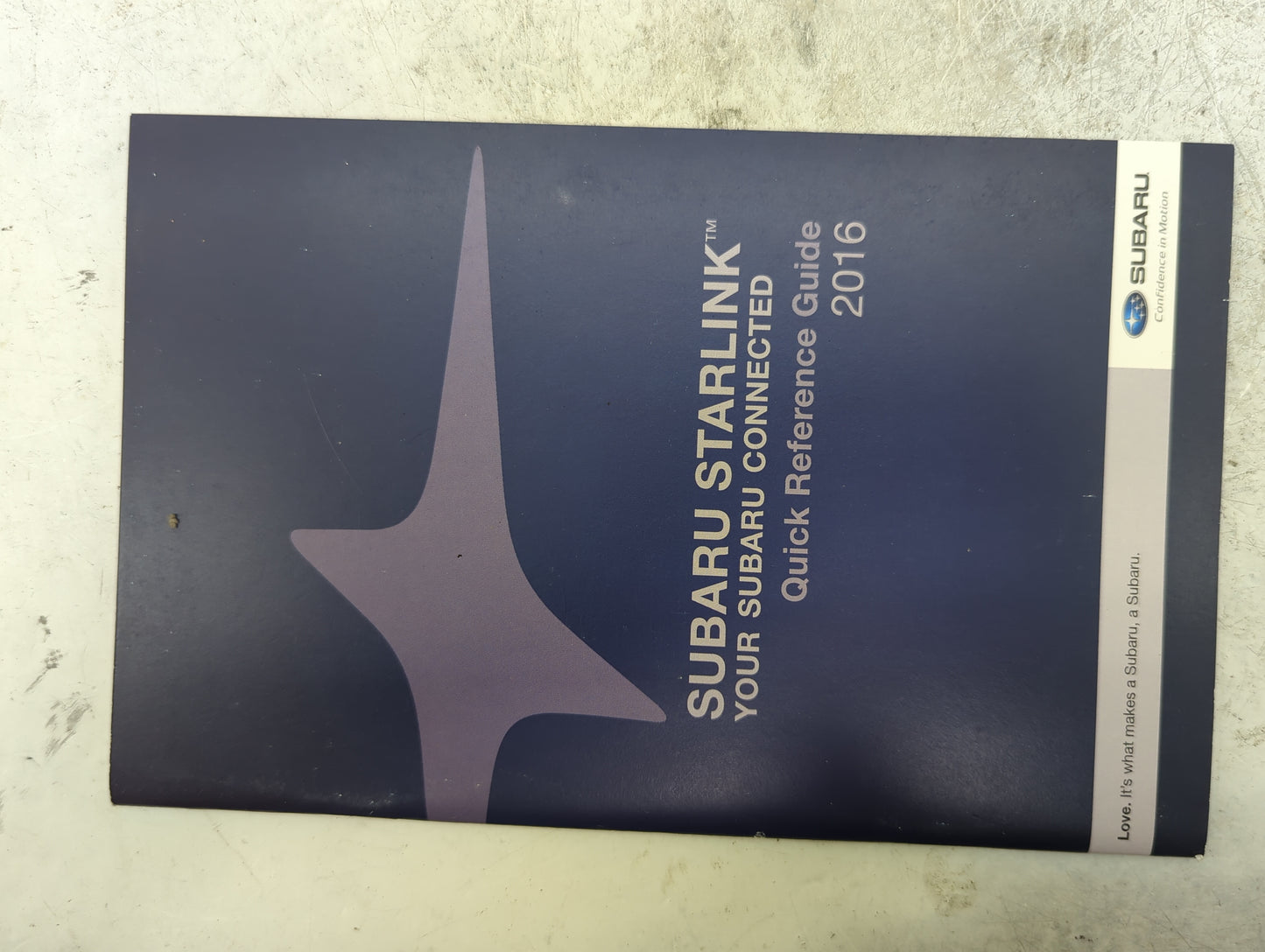 2016 Subaru Legacy Owners Manual Book Guide P/N:B2523BE-A MSA5M1611A, MSA5B1611A OEM Used Auto Parts - Oemusedautoparts1.com