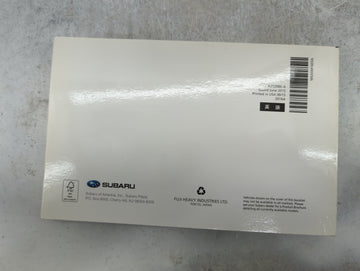 2016 Subaru Legacy Owners Manual Book Guide P/N:A2520BE-A MSA5M1603A, MSA5B1604A OEM Used Auto Parts