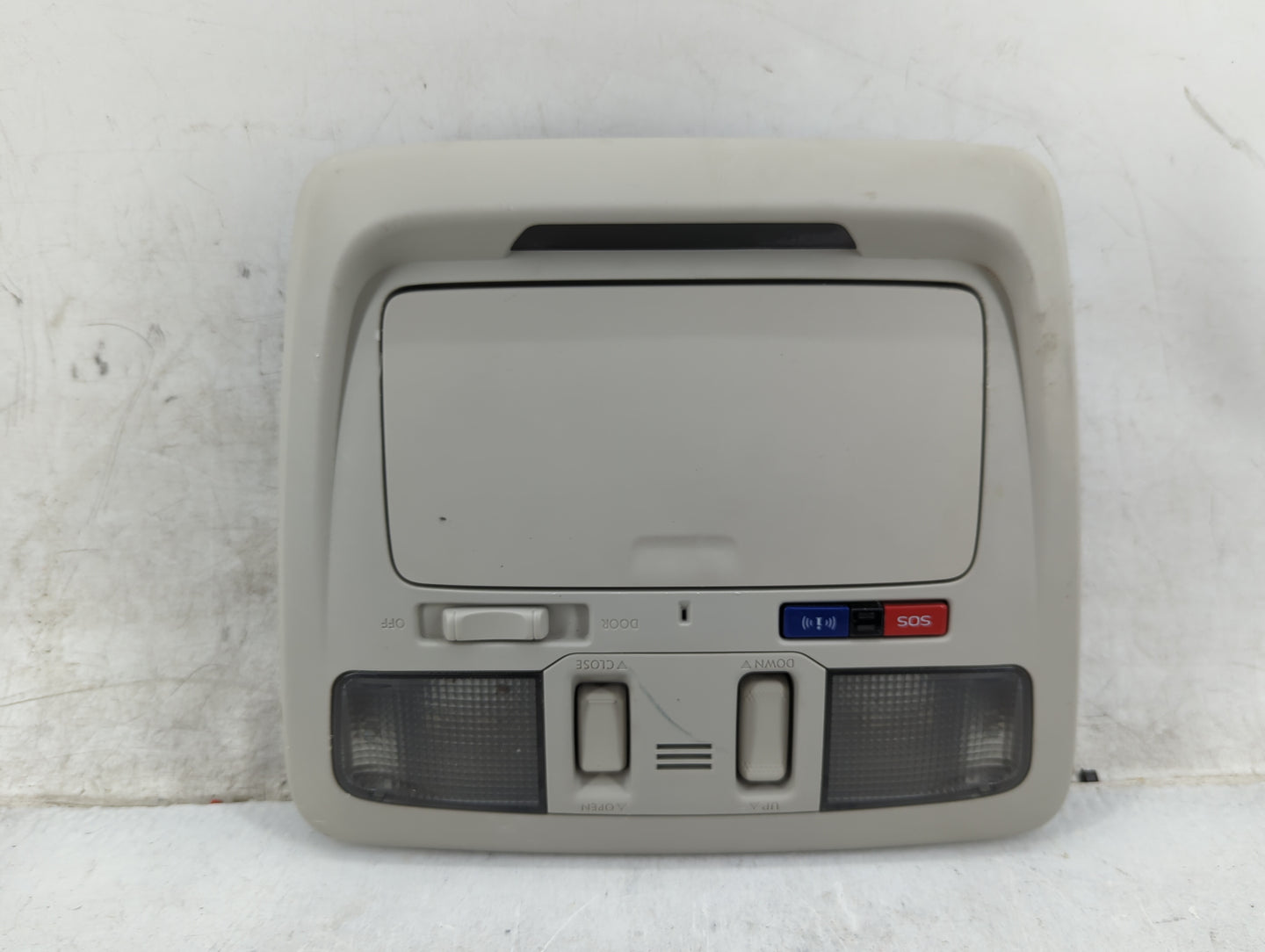 2016 Subaru Legacy Overhead Roof Console Tan - Oemusedautoparts1.com