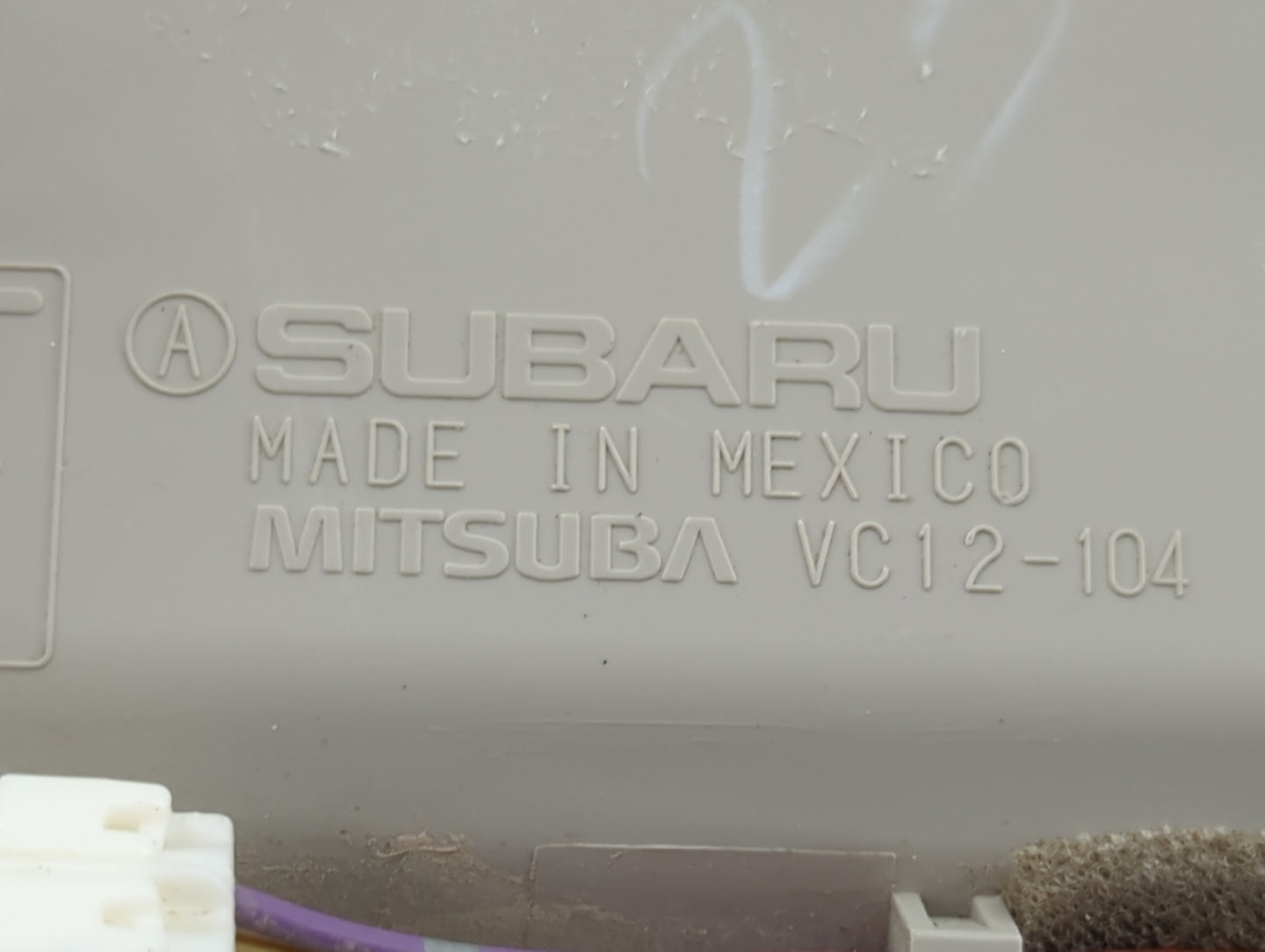 2016 Subaru Legacy Overhead Roof Console Tan - Oemusedautoparts1.com