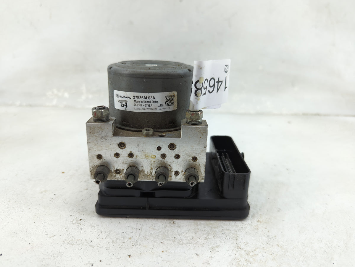 2016 Subaru Legacy Anti-Lock Brake ABS Pump Module Actuator OEM P/N:27536AL03A 06.2102-3759.4, 06.2109-7556.3, 06.2621-3726.