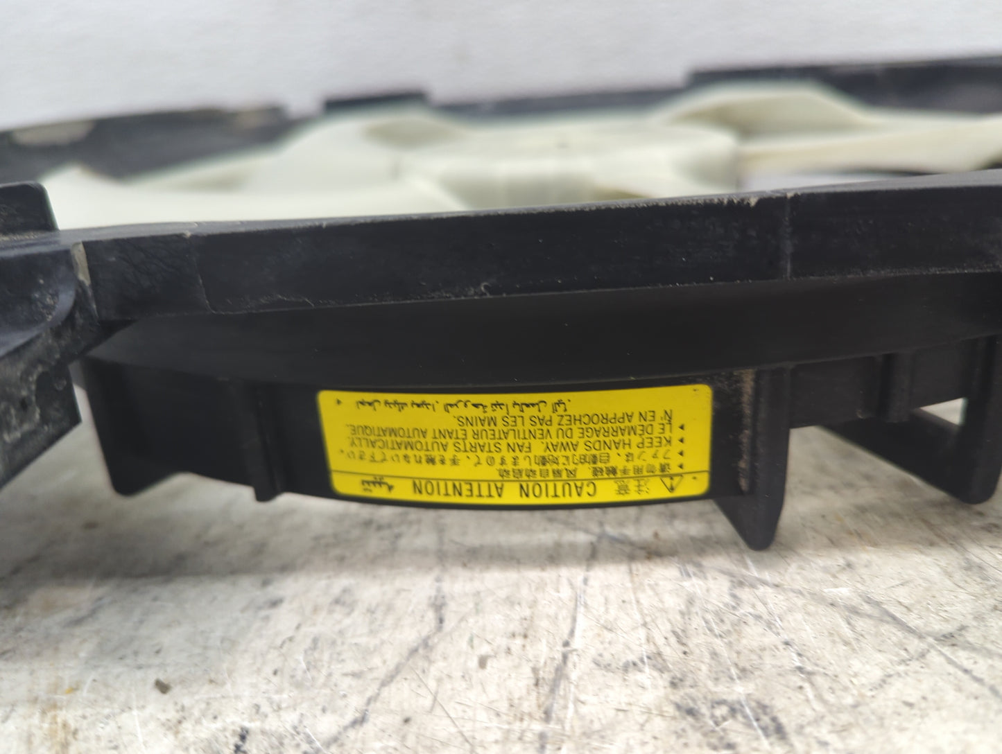 2016 Subaru Legacy Electric Radiator Cooling Fan Motor Assembly P/N:AX168000-1601 Fits OEM Used Auto Parts - Oemusedautopart