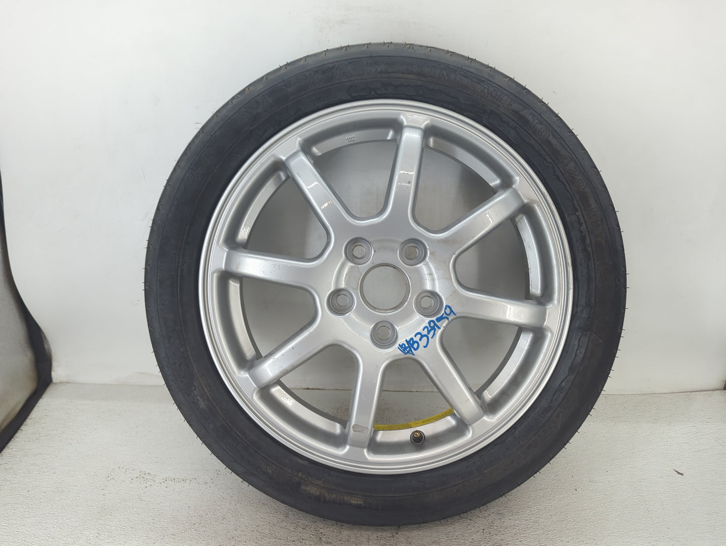 2015-2018 Subaru Legacy Spare Donut Tire Wheel Rim Oem - Oemusedautoparts1.com
