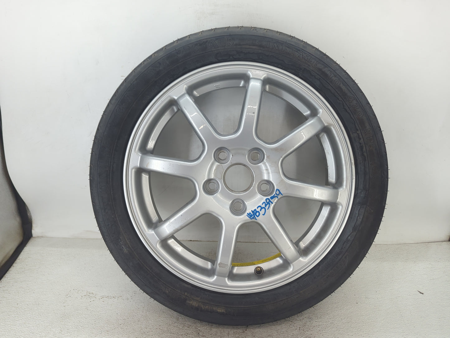 2015-2018 Subaru Legacy Spare Donut Tire Wheel Rim Oem - Oemusedautoparts1.com