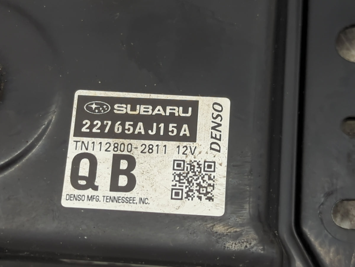 2016 Subaru Legacy PCM Engine Control Computer ECU ECM PCU OEM P/N:22765AJ15A TN112800-2811 OEM Used Auto Parts - Oemusedaut