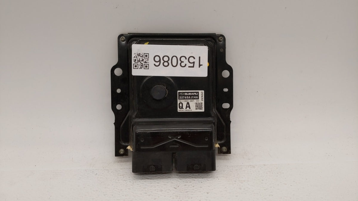 2016 Subaru Legacy PCM Engine Control Computer ECU ECM PCU OEM P/N:22765AJ14A OEM Used Auto Parts - Oemusedautoparts1.com