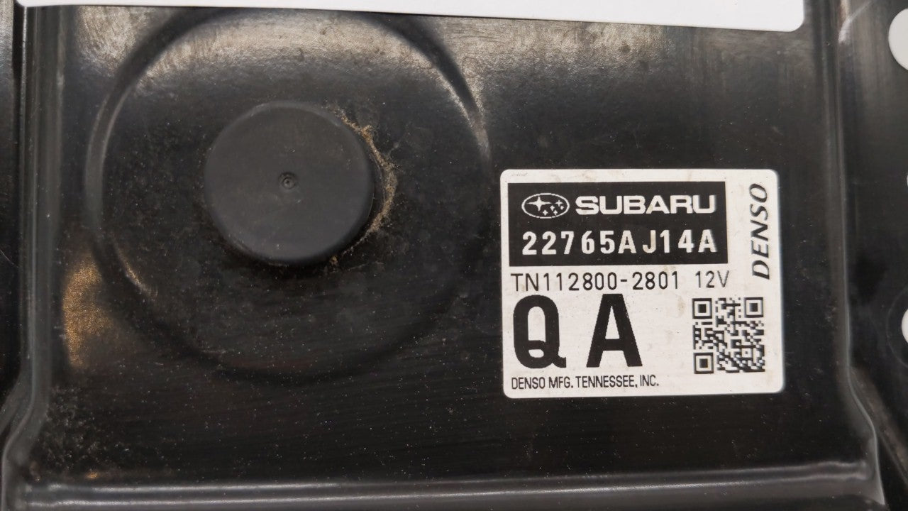 2016 Subaru Legacy PCM Engine Control Computer ECU ECM PCU OEM P/N:22765AJ14A Fits OEM Used Auto Parts - Oemusedautoparts1.c