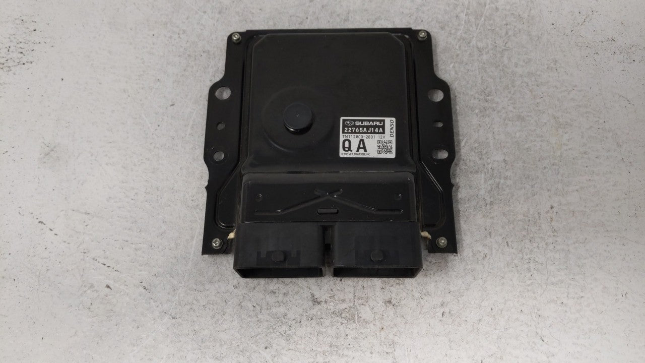 2016 Subaru Legacy PCM Engine Control Computer ECU ECM PCU OEM P/N:22765AJ14A Fits OEM Used Auto Parts - Oemusedautoparts1.c