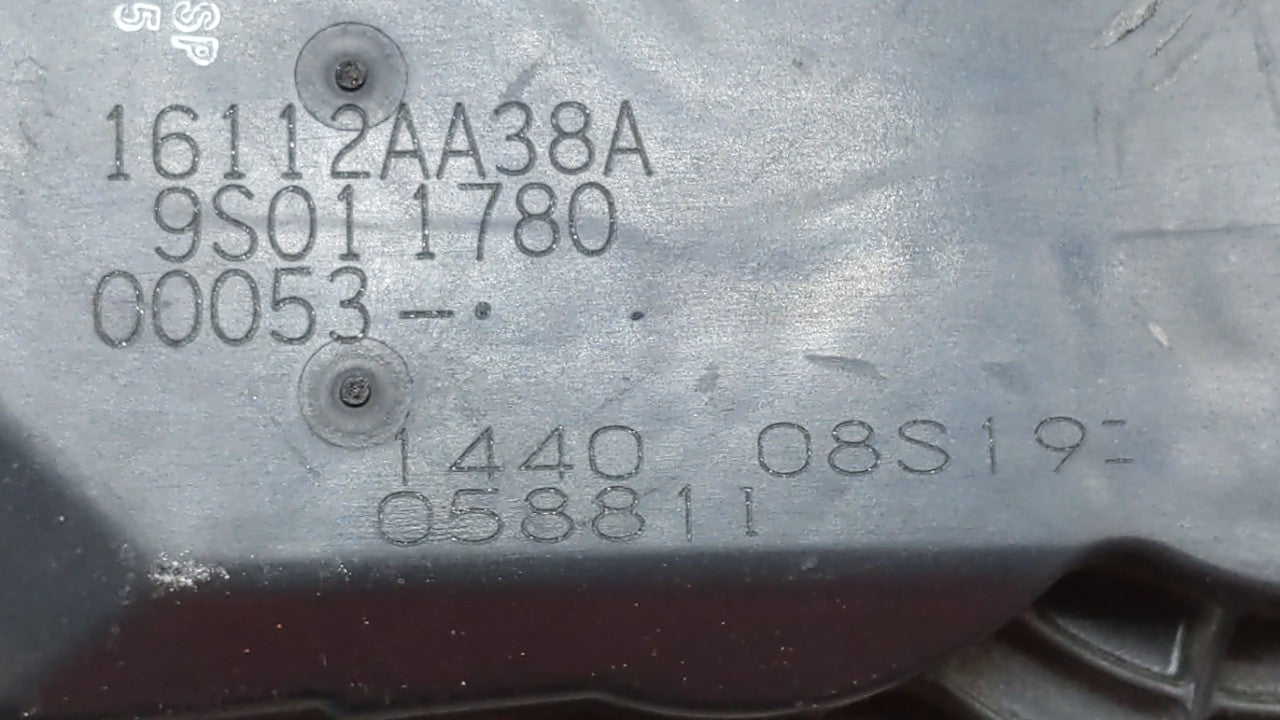 2013-2019 Subaru Legacy Throttle Body P/N:16112AA38A Fits Fits 2013 2014 2015 2016 2017 2018 2019 OEM Used Auto Parts - Oemu