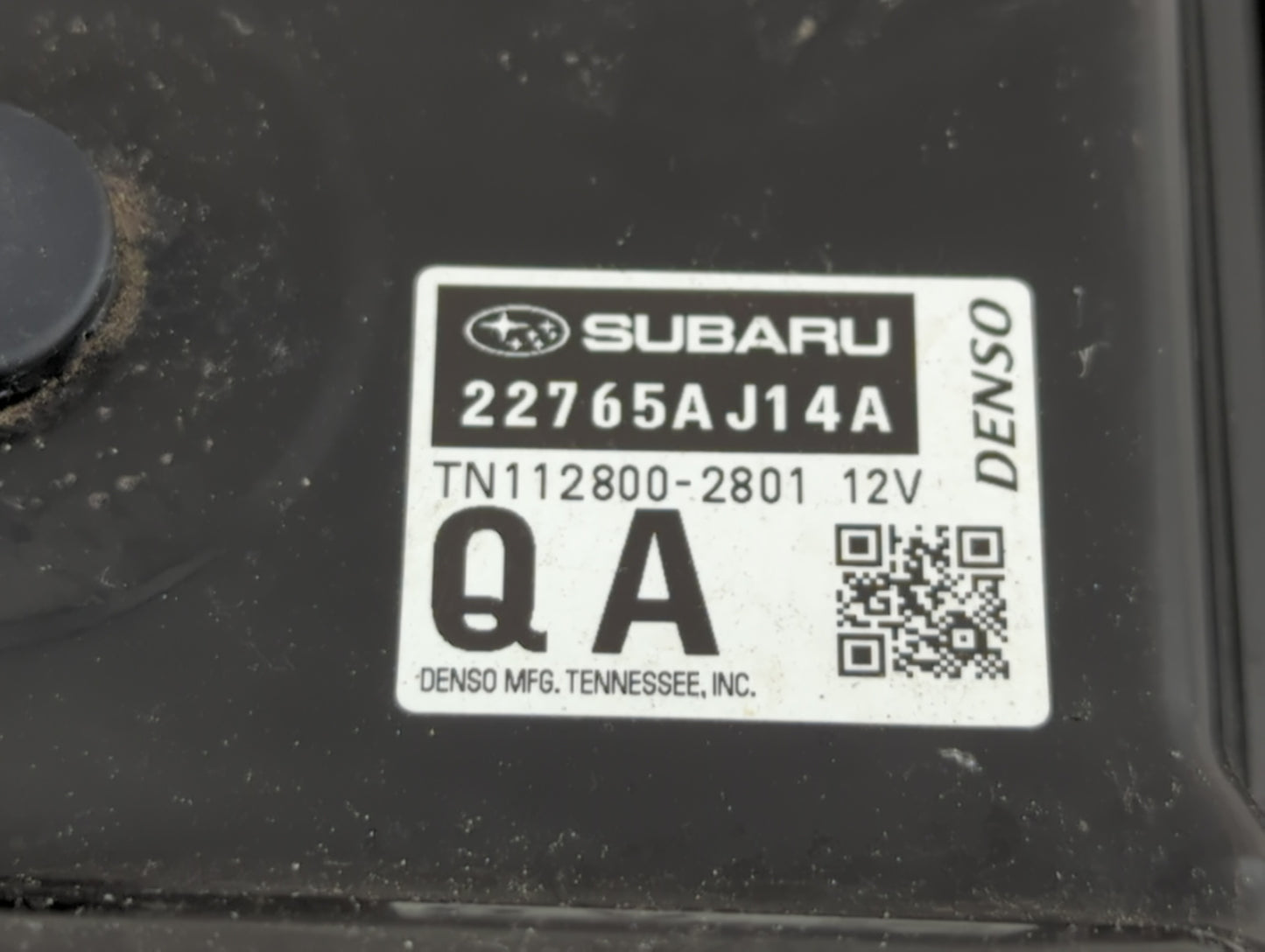 2016 Subaru Legacy PCM Engine Control Computer ECU ECM PCU OEM P/N:22765AJ14A Fits OEM Used Auto Parts - Oemusedautoparts1.c