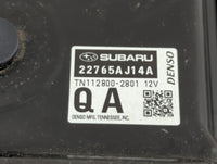 2016 Subaru Legacy PCM Engine Control Computer ECU ECM PCU OEM P/N:22765AJ14A Fits OEM Used Auto Parts - Oemusedautoparts1.c