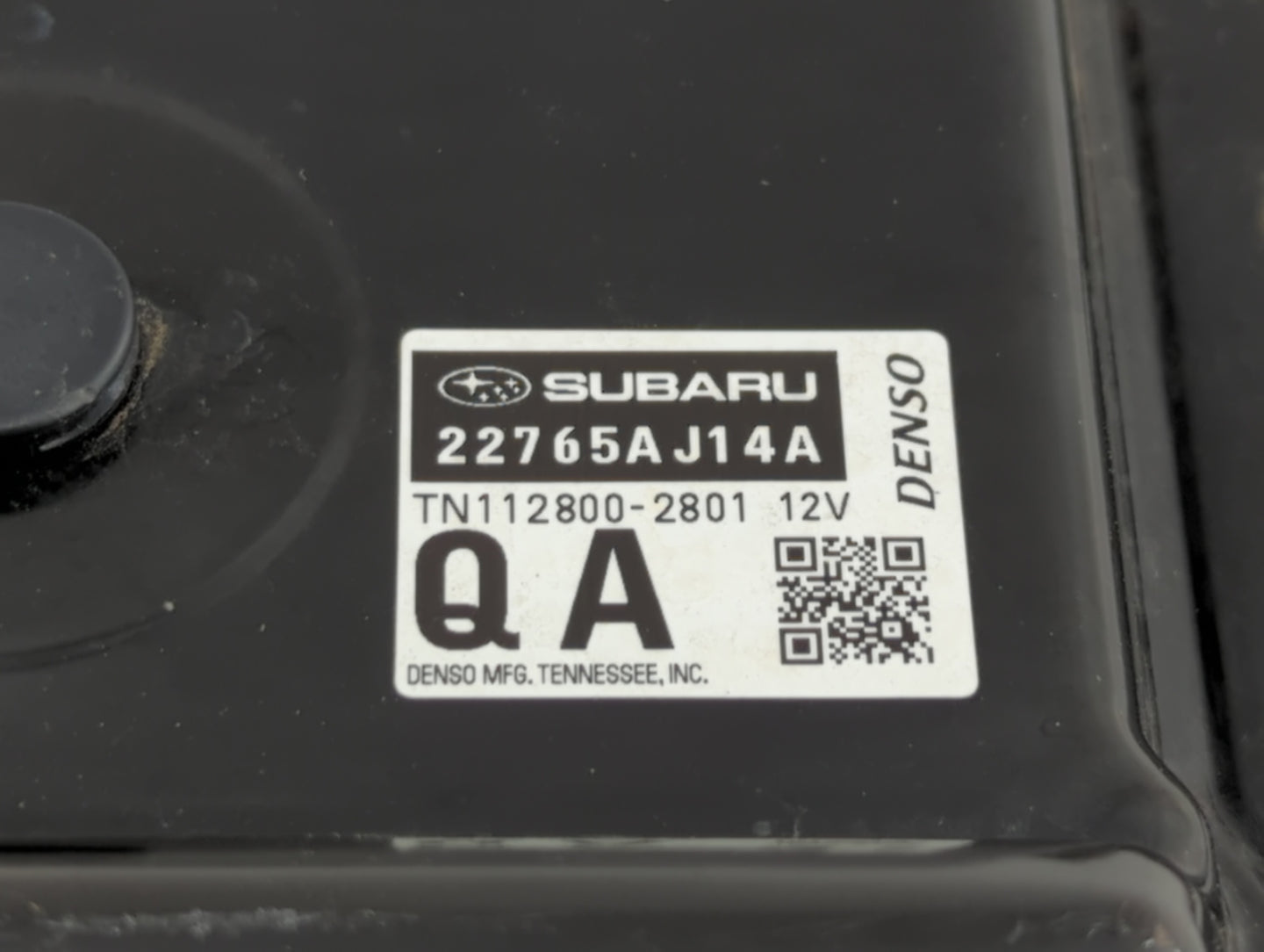 2016 Subaru Legacy PCM Engine Control Computer ECU ECM PCU OEM P/N:22765AJ14A Fits OEM Used Auto Parts - Oemusedautoparts1.c