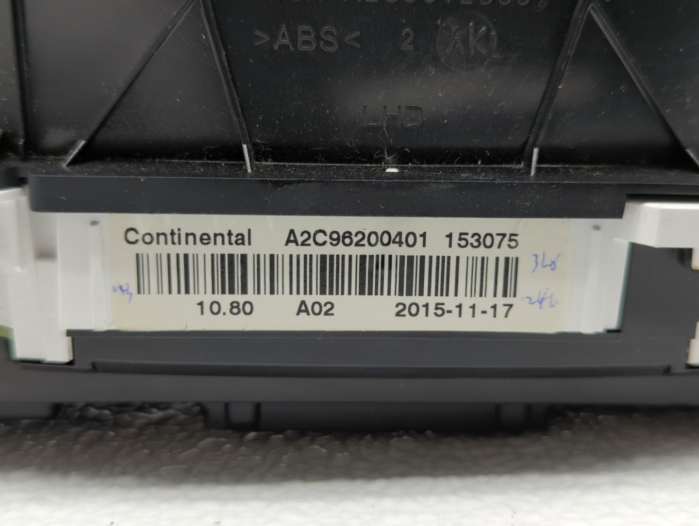 2016 Subaru Legacy Instrument Cluster Speedometer Gauges P/N:A2C96200401 Fits OEM Used Auto Parts - Oemusedautoparts1.com