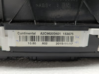 2016 Subaru Legacy Instrument Cluster Speedometer Gauges P/N:A2C96200401 Fits OEM Used Auto Parts - Oemusedautoparts1.com
