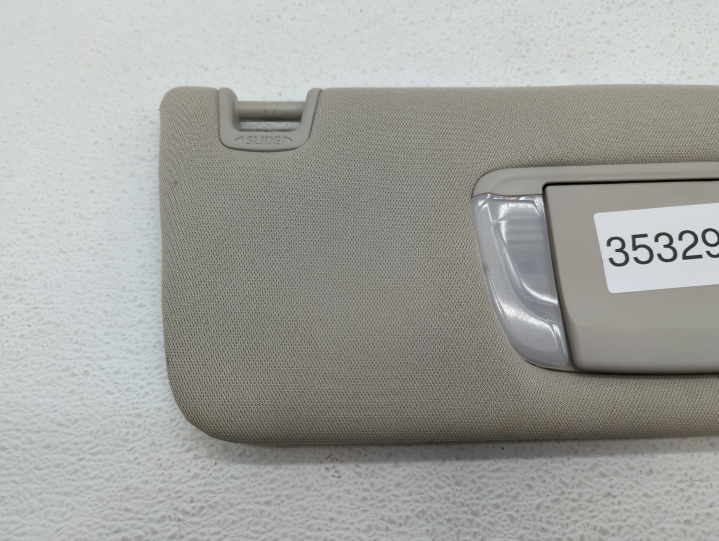 2015-2019 Subaru Legacy Sun Visor Shade Replacement Passenger Right Mirror Fits Fits 2015 2016 2017 2018 2019 OEM Used Auto 