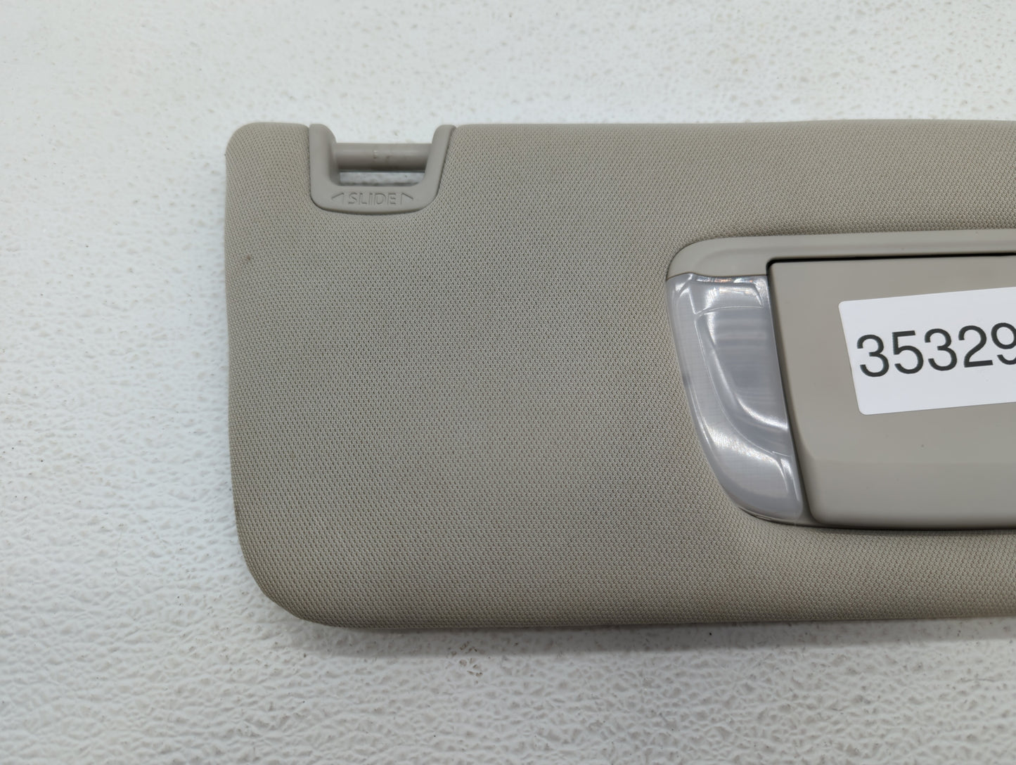 2015-2019 Subaru Legacy Sun Visor Shade Replacement Passenger Right Mirror Fits Fits 2015 2016 2017 2018 2019 OEM Used Auto 