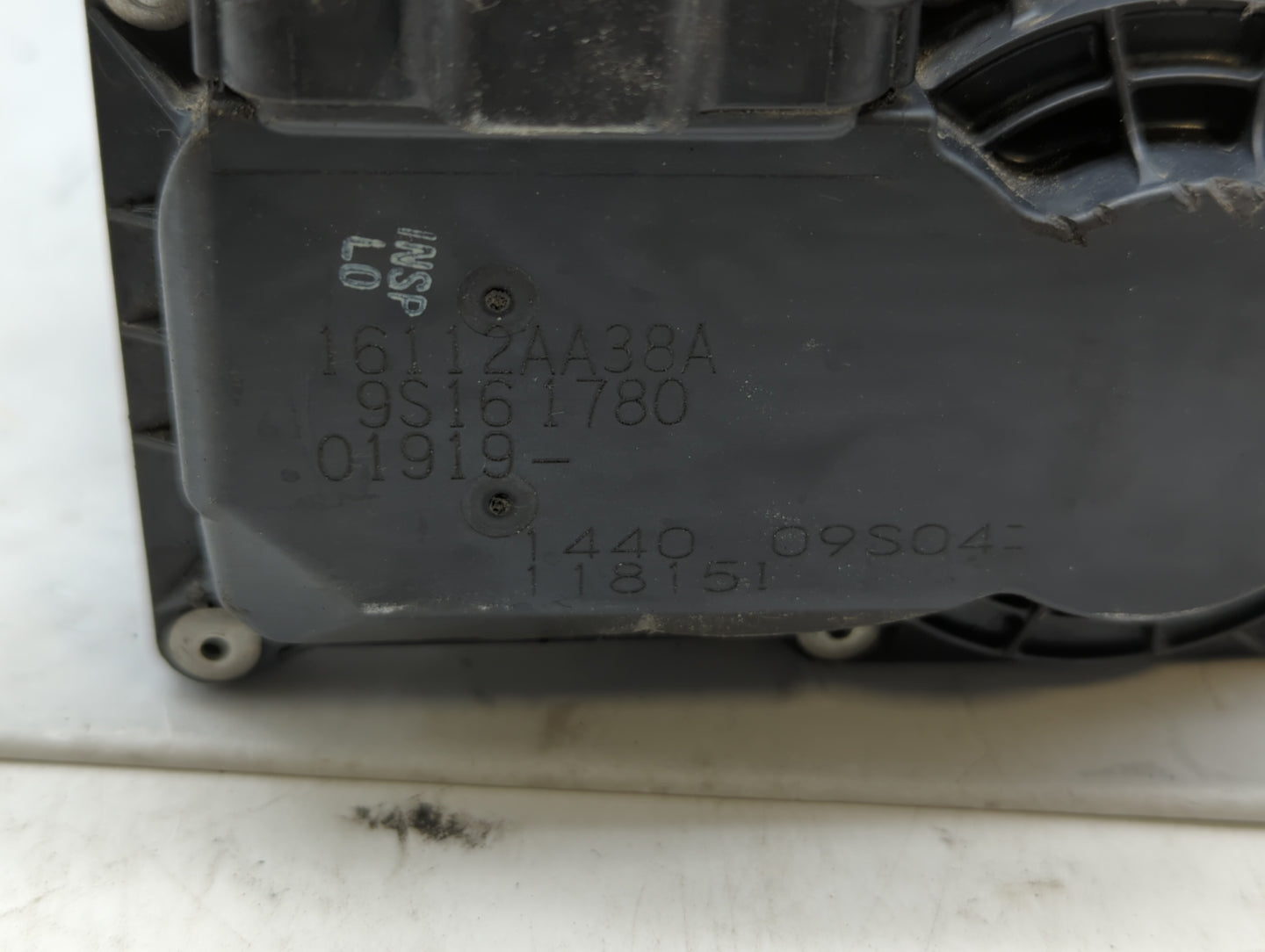 2013-2019 Subaru Legacy Throttle Body P/N:16112AA38A Fits Fits 2013 2014 2015 2016 2017 2018 2019 OEM Used Auto Parts - Oemu