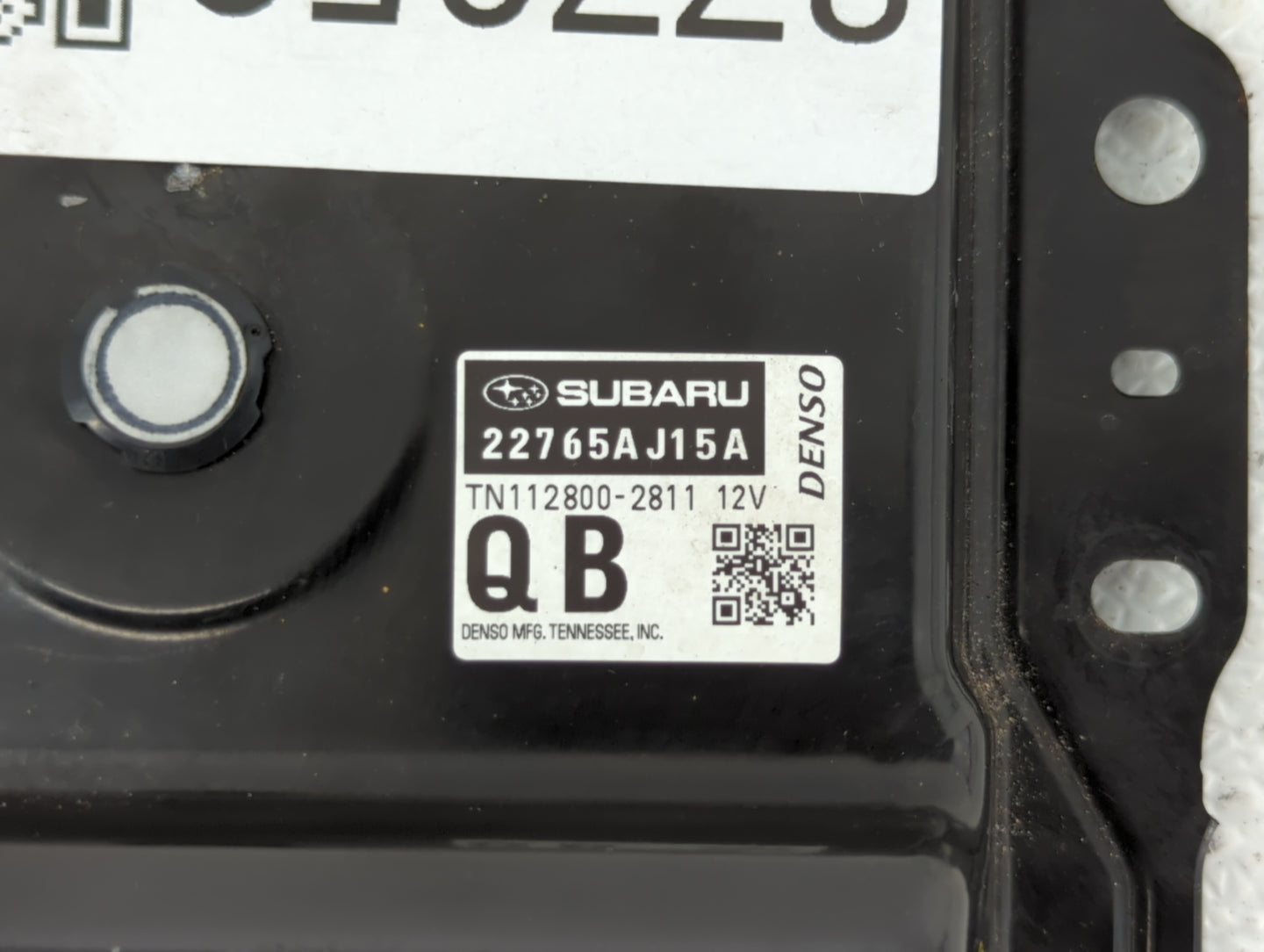 2016 Subaru Legacy PCM Engine Control Computer ECU ECM PCU OEM P/N:22765AJ15A Fits OEM Used Auto Parts - Oemusedautoparts1.c