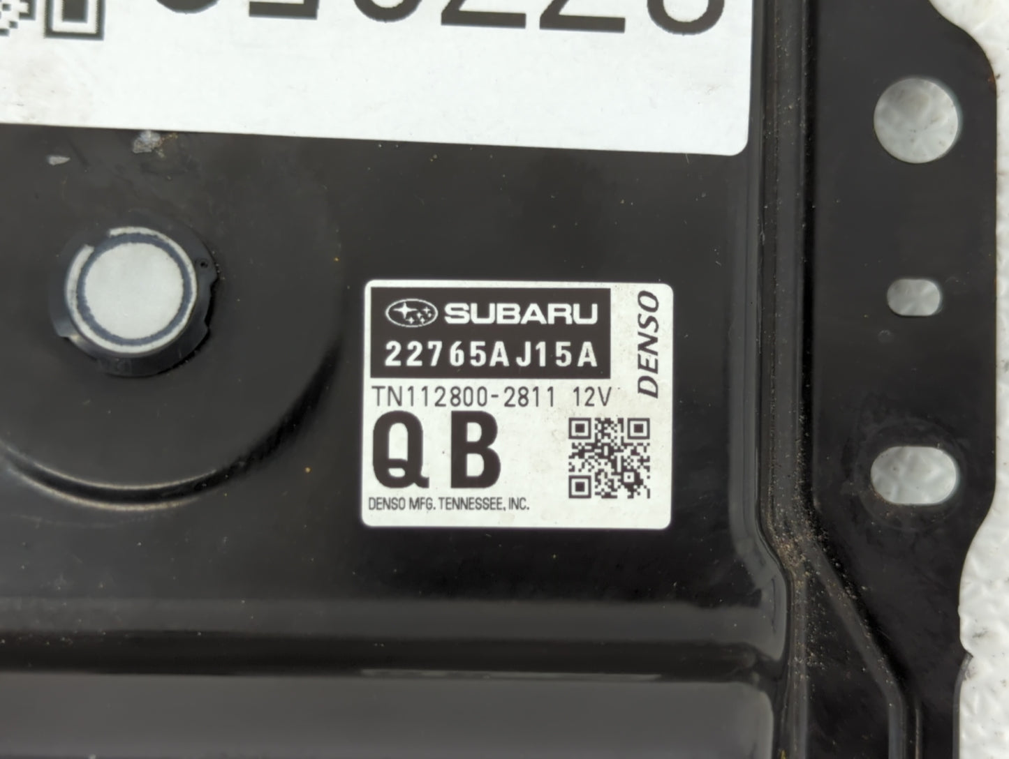 2016 Subaru Legacy PCM Engine Control Computer ECU ECM PCU OEM P/N:22765AJ15A Fits OEM Used Auto Parts - Oemusedautoparts1.c